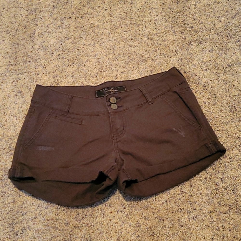 Jessica Simpson Olive Shorts. Size:26